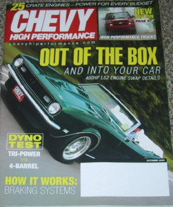 CHEVY HIGH PERFORMANCE 2005 OCT - LS2 TRANSPLANT